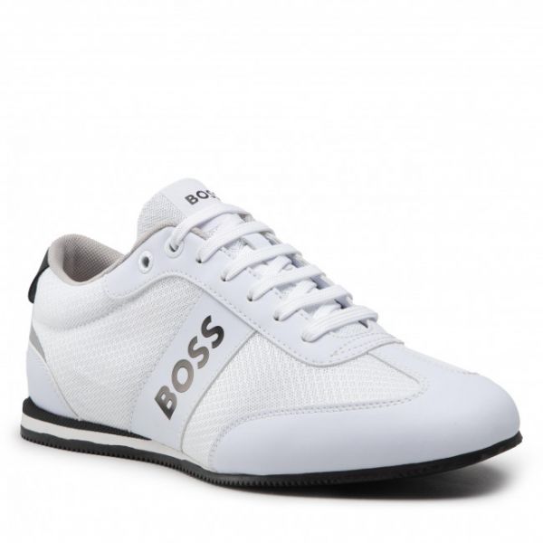 Sneakers Boss - Rusham 50470180 10199225 01 White 100 Sneakers Boss - Rusham 50470180 10199225 01 White 100