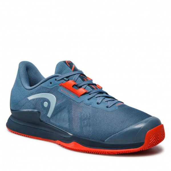 Scarpe Head - Sprint Pro 3.5 Clay 273052 Bluestone/Orange Scarpe Head - Sprint Pro 3.5 Clay 273052 Bluestone/Orange