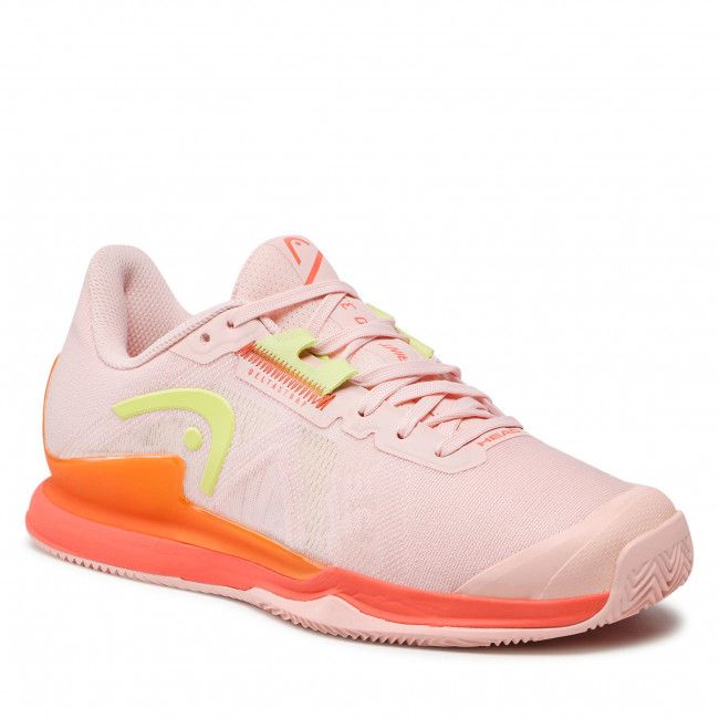 Scarpe HEAD - Sprint Pri 3.5 Clay 274052 Salmon/Lime 035