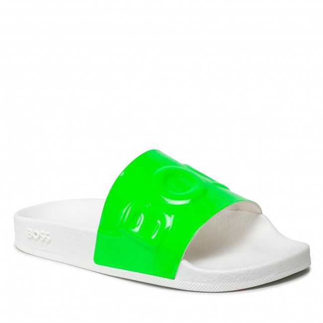 Ciabatte BOSS - Bay 50471911 10242362 01 Bright Green 328