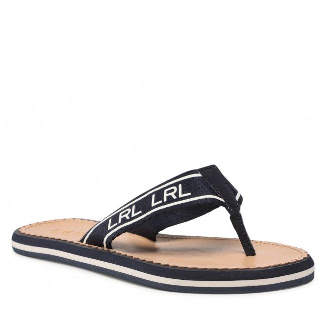 Infradito LAUREN RALPH LAUREN - Roxy 802860824002 Navy/Vanla