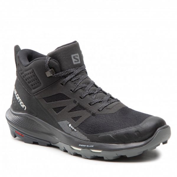 Scarpe da trekking Salomon - OUTpulse Mid Gtx GORE-TEX 415888 27 V0 Black/Ebon/Vanilla Ice