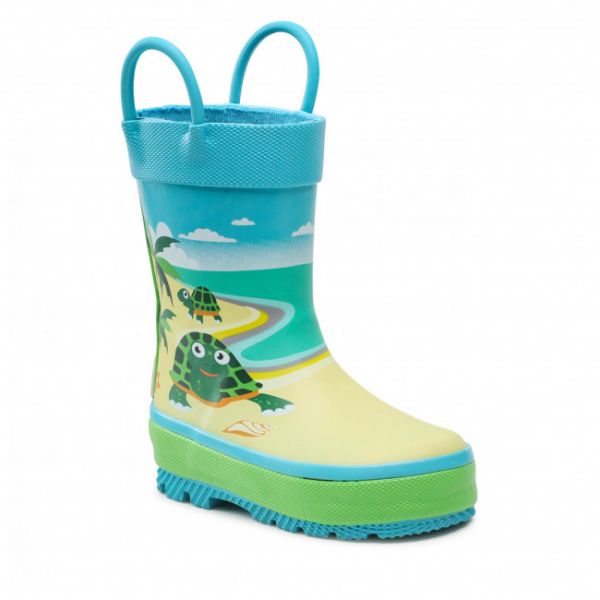 Wellington Kamik - Turtles EK9230 Blue Wellington Kamik - Turtles EK9230 Blue