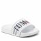 Ciabatte Tommy Hilfiger - Holographic Pool Slide T3B0-32276-1172 M White 100