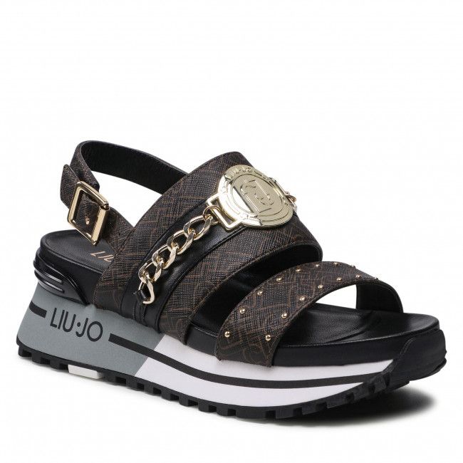 Sandali LIU JO - Maxi Wonder Sandal 8 BA2149 EX057 Brown S1804