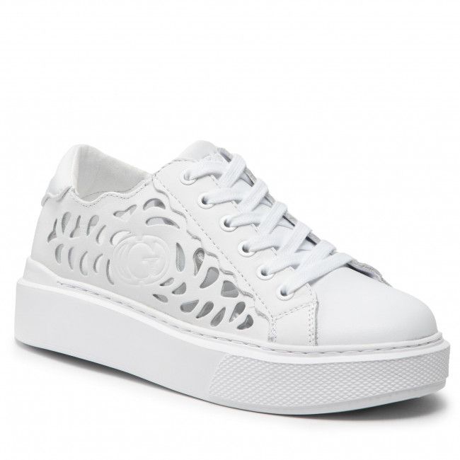 Sneakers GUESS - Pepzi FL5PPZ LEA12 WHITE
