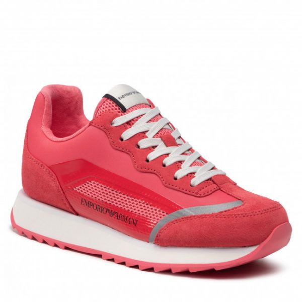 Sneakers EMPORIO ARMANI - X3X151 XN204 Q857 Crl/Crl/Red/Silver