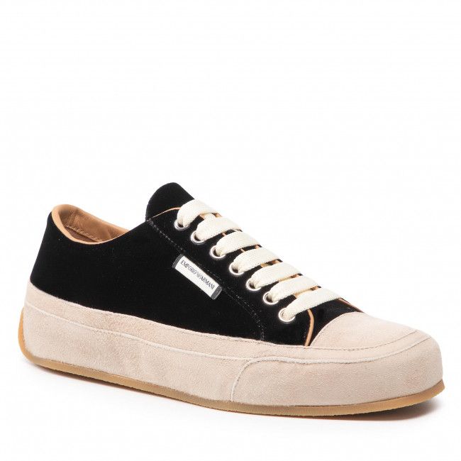 Sneakers EMPORIO ARMANI - X3X152 XN269 A801 Sand/Black