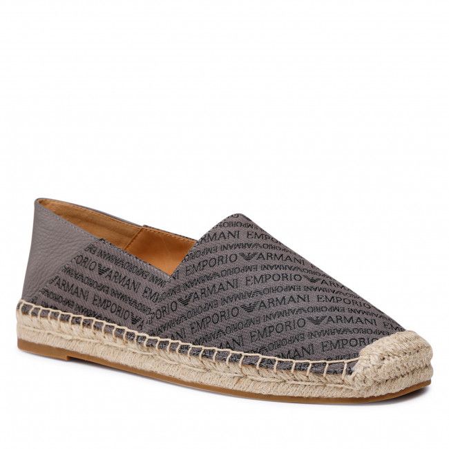 Espadrillas Emporio Armani - X4S026 XN172 Q791 Acciao/Black