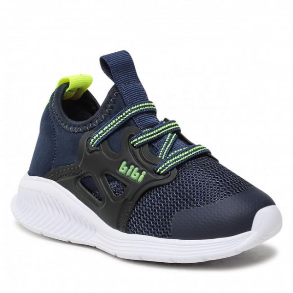 Sneakers Bibi - Fly Baby 1136146 Naval/Yellow Fluor Sneakers Bibi - Fly Baby 1136146 Naval/Yellow Fluor