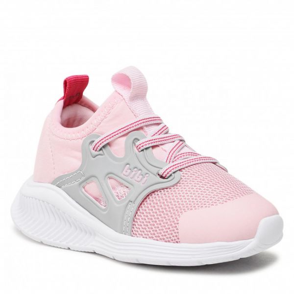 Sneakers Bibi - Fly Baby 1136147 Sugar/Grey/Clear Sneakers Bibi - Fly Baby 1136147 Sugar/Grey/Clear