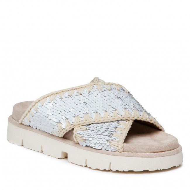 Ciabatte MOU - Criss Cross Bio Bio Sandal Plain SW461000G Whisil