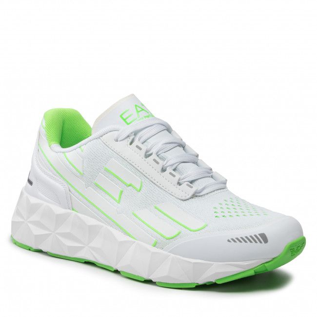 Sneakers EA7 EMPORIO ARMANI - X8X107 XK263 M662 White/Green Fluo