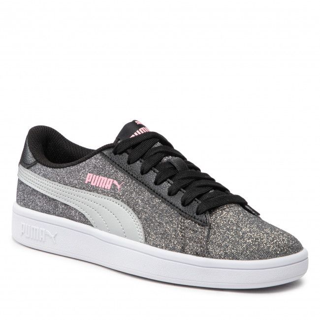Sneakers Puma - Smash v2 Glitz Glam Jr 367377 Black/Puma Silver/Prism Pink