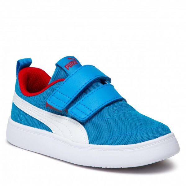 Sneakers Puma - Courtflex V2 Mesh V Ps 371758 10 Ocean Dive/Puma White Sneakers Puma - Courtflex V2 Mesh V Ps 371758 10 Ocean Dive/Puma White