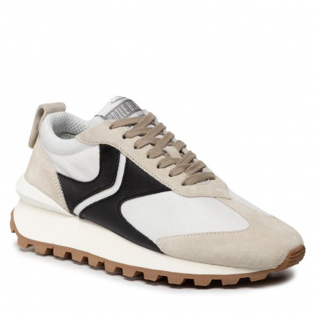 Sneakers Voile Blanche - Owark Man 0012015856.04.1B84 Ice White/Black