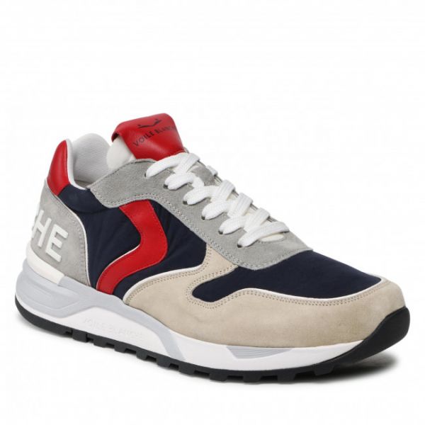 Sneakers VOILE BLANCHE - Boost 0012016790.01.1N07 Off White/Blue/Grey Sneakers VOILE BLANCHE - Boost 0012016790.01.1N07 Off White/Blue/Grey