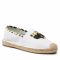 Espadrillas KARL LAGERFELD - KL80117L White Canvas w/Yellow