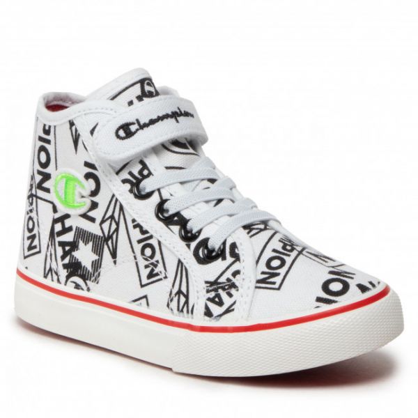 Sneakers Champion - Skid Mid B Ps S32283-CHA-WW001 Wht Sneakers Champion - Skid Mid B Ps S32283-CHA-WW001 Wht