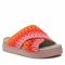 Ciabatte INUIKII - Knitted Crossed 70104-087 Orange