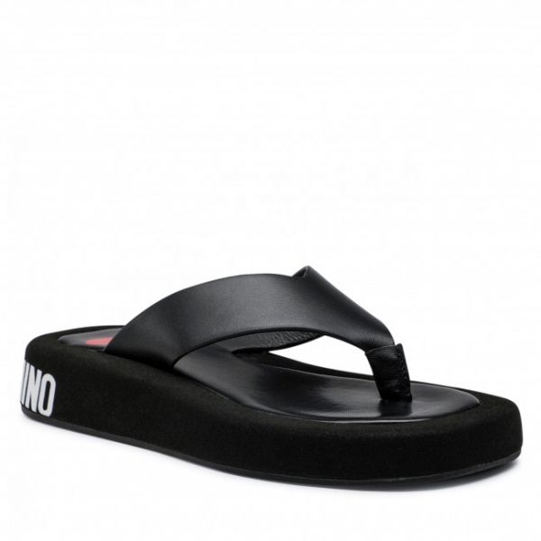 Infradito LOVE MOSCHINO - JA28253G0EIE100A Nero/Cam.Nero