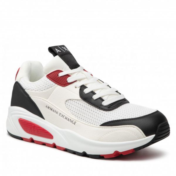 Sneakers ARMANI EXCHANGE - XUX121 XV540 K681 Op.White/Black Sneakers ARMANI EXCHANGE - XUX121 XV540 K681 Op.White/Black