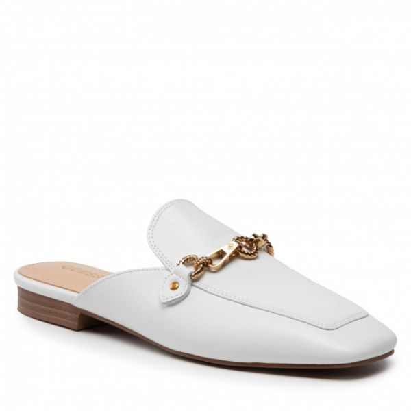 Ciabatte GUESS - Marisa FL6MRS LEA06 WHITE Ciabatte GUESS - Marisa FL6MRS LEA06 WHITE