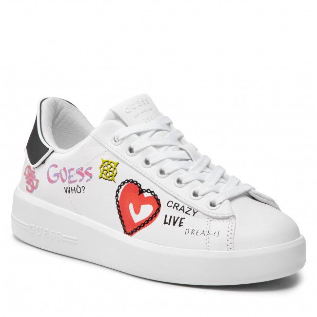 Sneakers GUESS - Rockies2 FL6R2K LEP12 WHITE