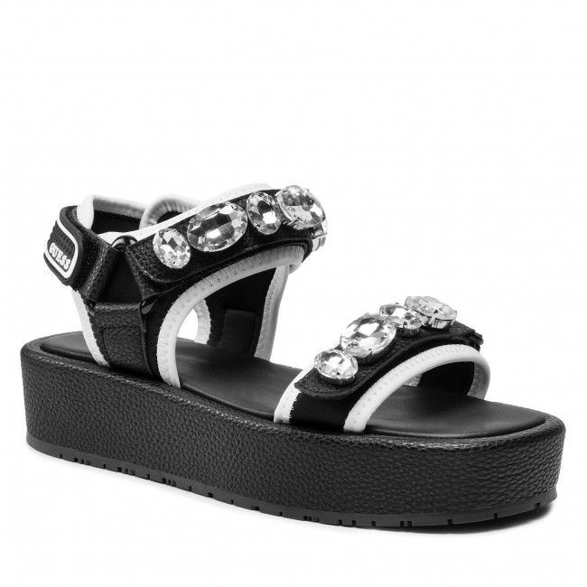 Sandali GUESS - Richard FL6RCH ELE03 BLACK