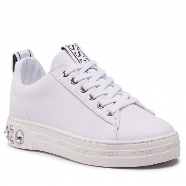 Sneakers GUESS - Rivet3 FL6RV3 LEA12 WHITE Sneakers GUESS - Rivet3 FL6RV3 LEA12 WHITE
