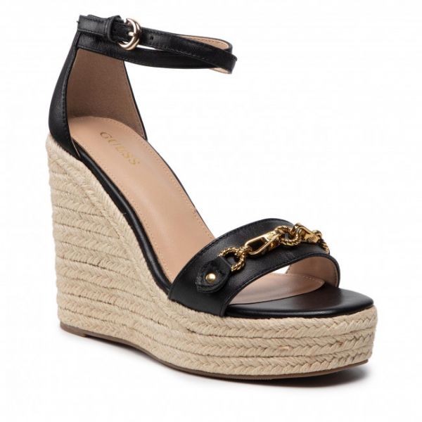 Espadrillas GUESS - Wendy FL6WEN LEA03 BLACK