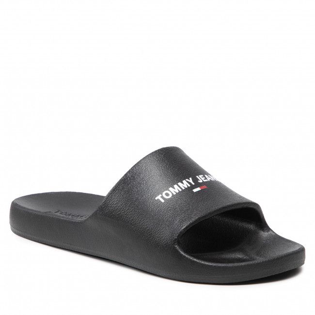 Ciabatte TOMMY JEANS - Essential Pool Slide EN0EN01817 Black BDS