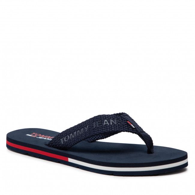 Infradito TOMMY JEANS - Flag Eva Beach Sandal EN0EN01816 Twillight Navy C87