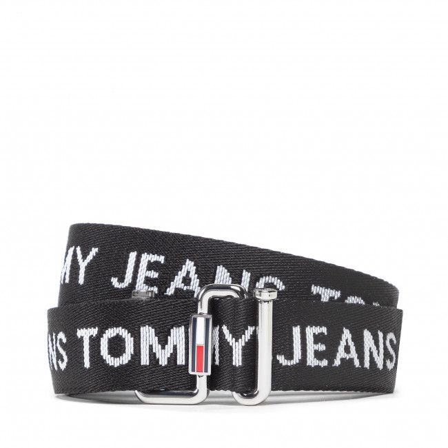 Cintura da donna TOMMY JEANS - Tjw Essential Webbing Belt AW0AW11650 BDS