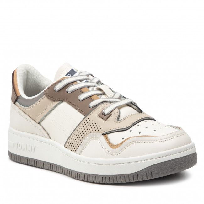 Sneakers Tommy Jeans - Elevated Basked EM0EM00957 Ivory YBI