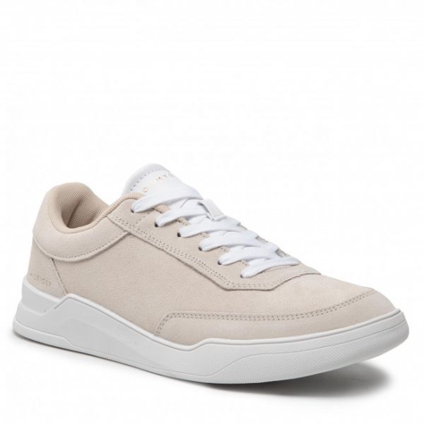Sneakers Tommy Hilfiger - Elevated Cupsole Suede FM0FM04020 Classic Beige ACI Sneakers Tommy Hilfiger - Elevated Cupsole Suede FM0FM04020 Classic Beige ACI