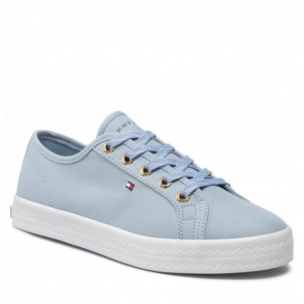 Scarpe sportive TOMMY HILFIGER - Essential Sneaker FW0FW06664 Breezy Blue C10 Scarpe sportive TOMMY HILFIGER - Essential Sneaker FW0FW06664 Breezy Blue C10