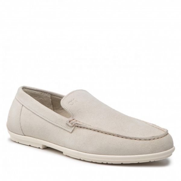 Mocassini Calvin Klein - Driving Shoe Sue HM0HM00433 Stony Beige ACE