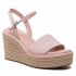 Espadrillas CALVIN KLEIN - Wedge Sndl 50 He HW0HW00689 Spring Rose TER