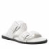 Ciabatte CALVIN KLEIN JEANS - Flat Sandal Twostraps Rub YW0YW00537 Bright White YAF