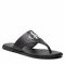 Infradito CALVIN KLEIN JEANS - Flat Sandal Toe Slide Lth YW0YW00538 Black BDS