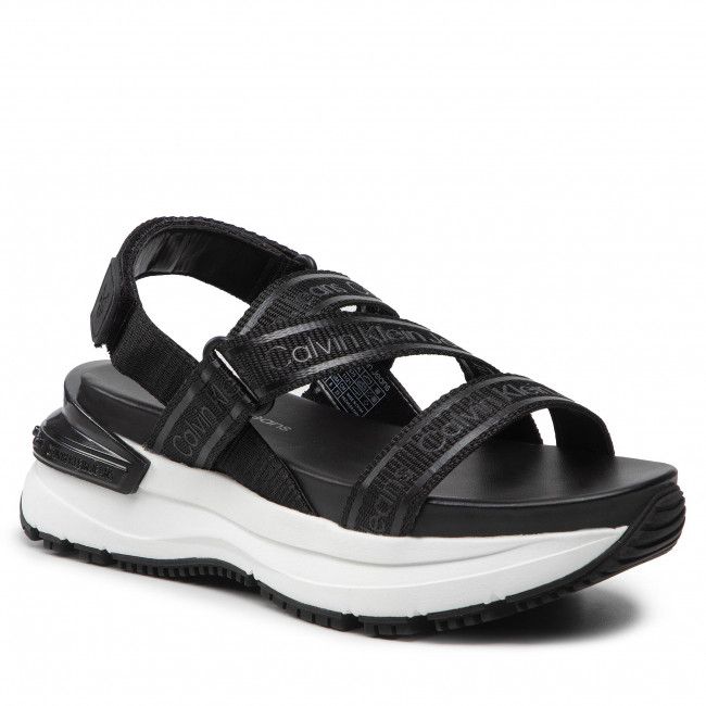 Sandali CALVIN KLEIN JEANS - Hybrid Sandal YW0YW00575 Black BDS