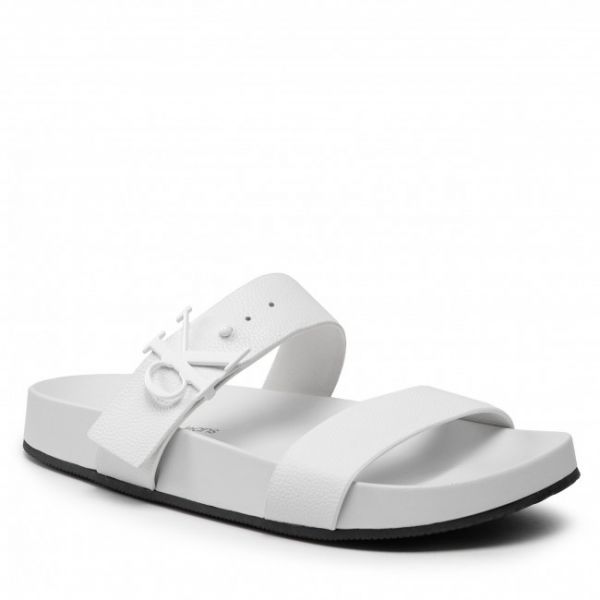 Ciabatte CALVIN KLEIN JEANS - Comfort Sandal 2 YW0YW00598 Bright White YAF Ciabatte CALVIN KLEIN JEANS - Comfort Sandal 2 YW0YW00598 Bright White YAF