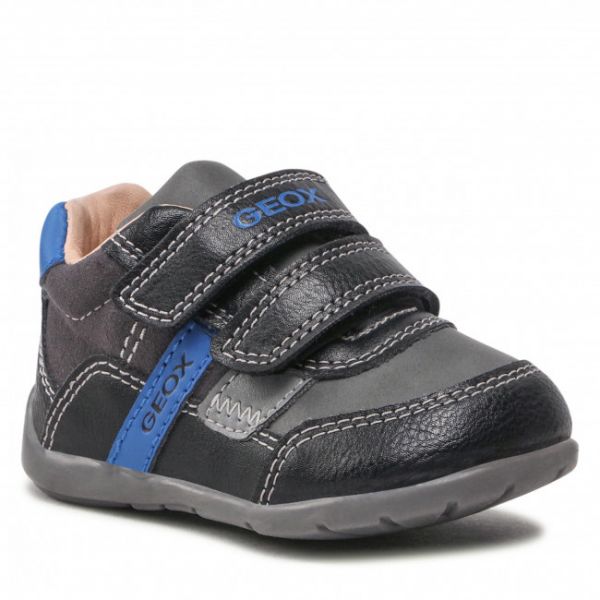 Sneakers GEOX - B Elthan B. A B041PA 000ME C0245 Black/Royal Sneakers GEOX - B Elthan B. A B041PA 000ME C0245 Black/Royal