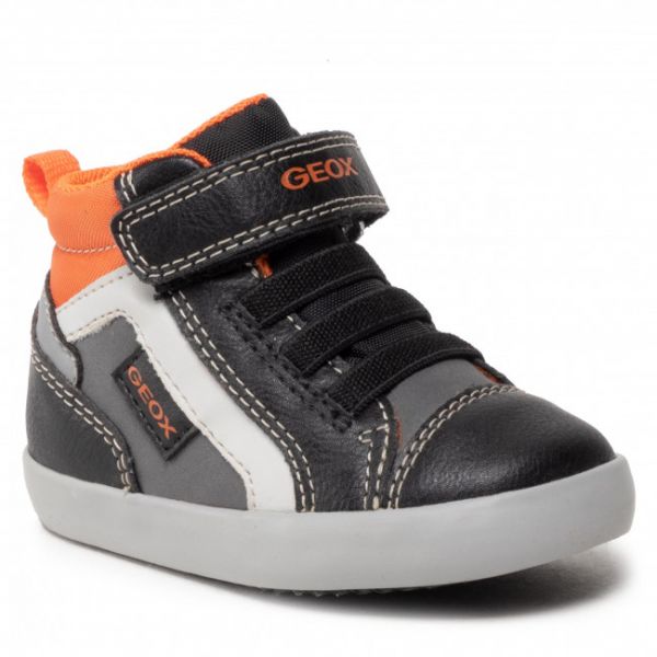 Polacchi GEOX - B Giisli B. A B261NA 0MEFU C0038 M Black/ Orange Polacchi GEOX - B Giisli B. A B261NA 0MEFU C0038 M Black/ Orange