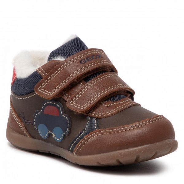 Sneakers GEOX - B Elthan B. A B261PA 000ME C6176 Cognac/Navy Sneakers GEOX - B Elthan B. A B261PA 000ME C6176 Cognac/Navy