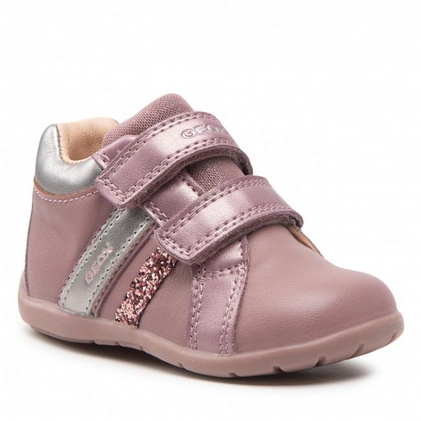 Sneakers Geox - B Elthan G. B B261QB 054AJ C8268 Dk Rose/Silver Sneakers Geox - B Elthan G. B B261QB 054AJ C8268 Dk Rose/Silver