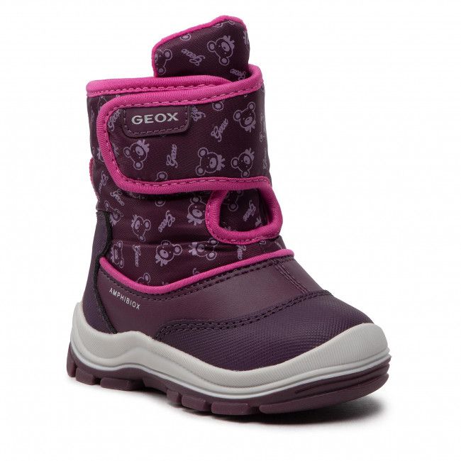 Stivali da neve Geox - B Flanfil G.B Abx G B263WG 050MN CF88D M Prune/Dk Fuchsia