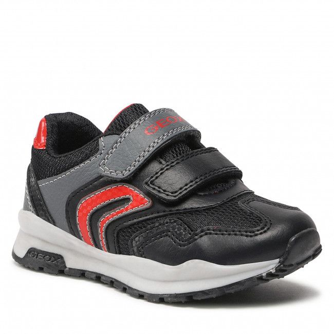 Sneakers Geox - J Pavel B. A J0415A 0BUCE C0048 M Black/Red