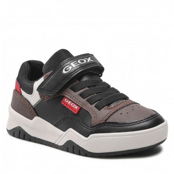 Sneakers Geox - J Perth B. B J167RB 0MEFU C6252 S Chocolate/Red Sneakers Geox - J Perth B. B J167RB 0MEFU C6252 S Chocolate/Red
